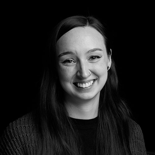 A headshot of Julie Celidonia