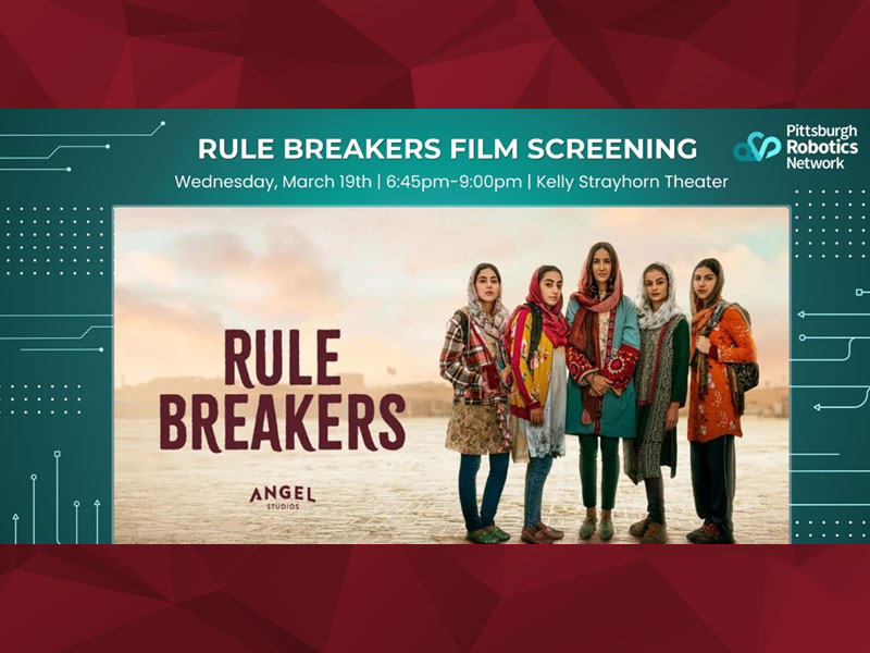 Rule Breakers Film Screening, Wednesday, March 19th - 6:45PM - 9:00PM at the Kelly Strayhorn Theater