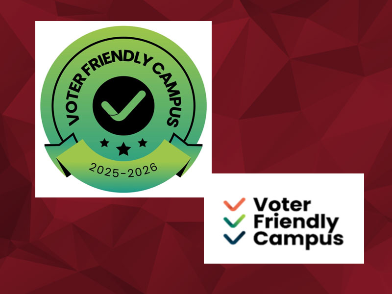 CCAC is one of 272 colleges, nationwide, to be named a Voter Friendly Campus by Fair Elections Center’s Campus Vote Project and NASPA – Student Affairs Administrators in Higher Education